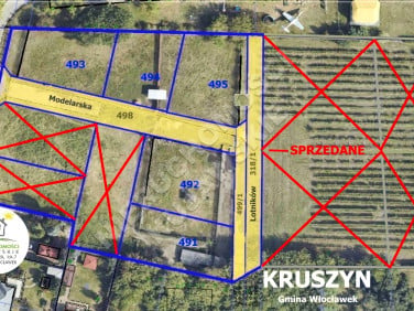 Działka budowlana Kruszyn