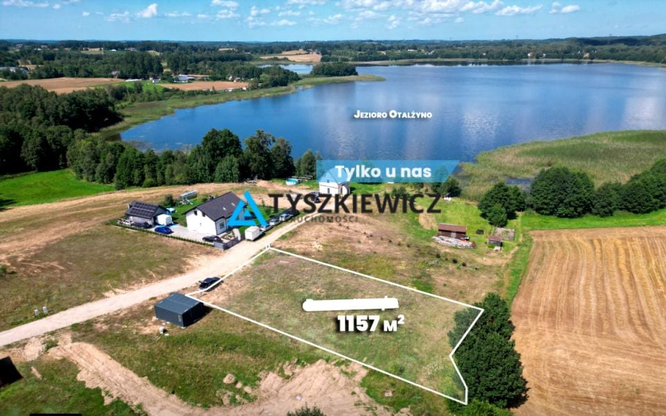 Działka przy lesie