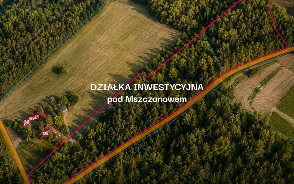 Działka inwestycyjna Mszczonów