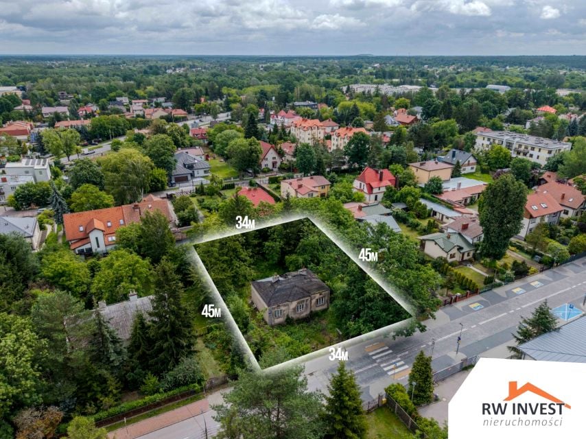 Ogrodzona działka Piaseczno