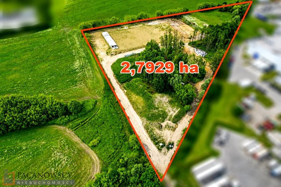 Działka inwestycyjna Brzezie