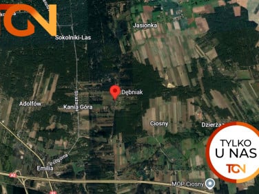 Działka budowlana Dębniak