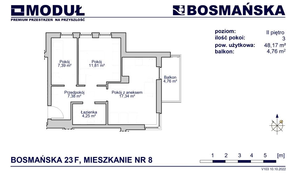 Mieszkanie Oksywie, ul. Bosmańska 23 G, 23F 23 G, 23F