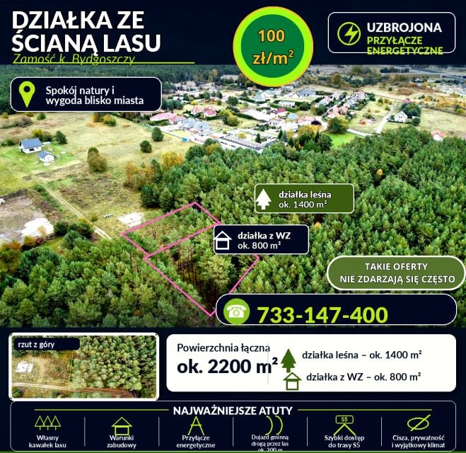 Działka budowlano-rolna Zamość