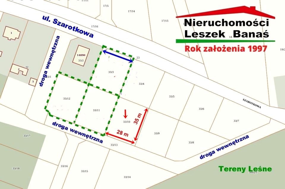 Działka budowlana Grudziądz