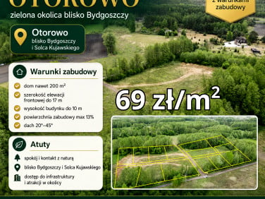 Działka budowlano-rolna Otorowo sprzedam