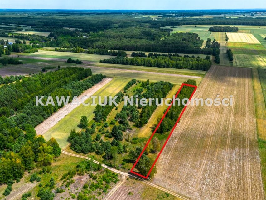Działka leśna Obarzanków-Strugi