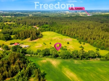 Działka przy lesie