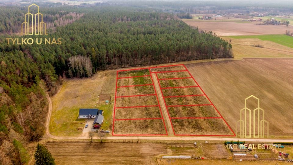 Działka budowlana Kosmaty Borek