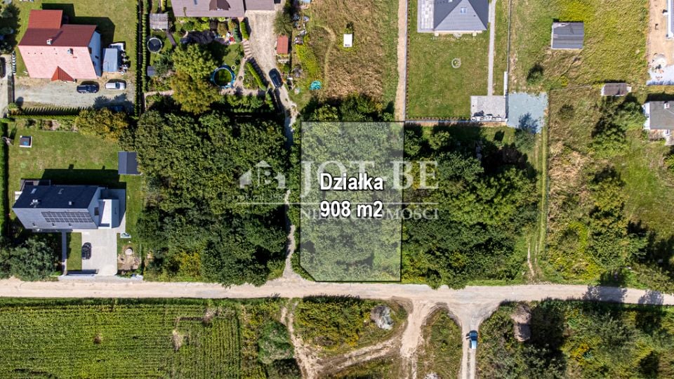 Ogrodzona działka sprzedam
