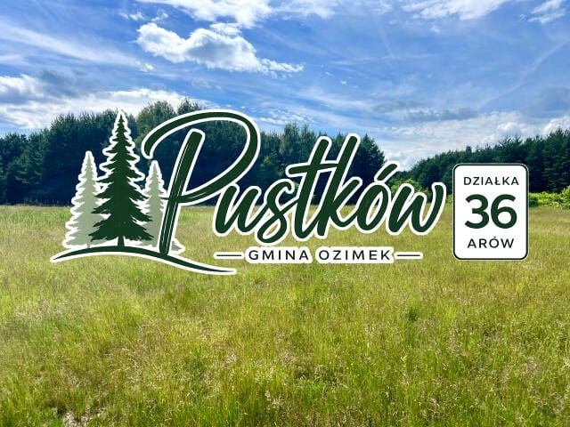 Działka budowlana Pustków