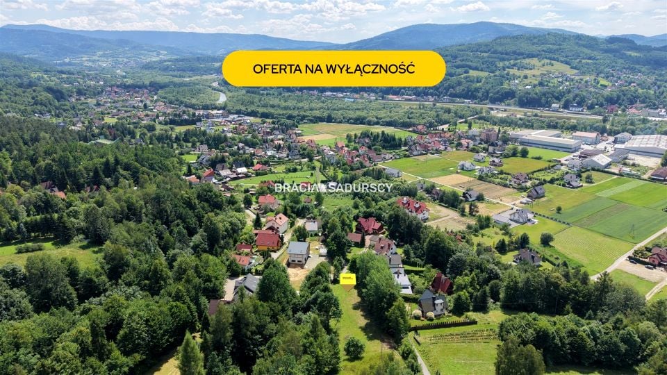 Działka budowlana Pcim