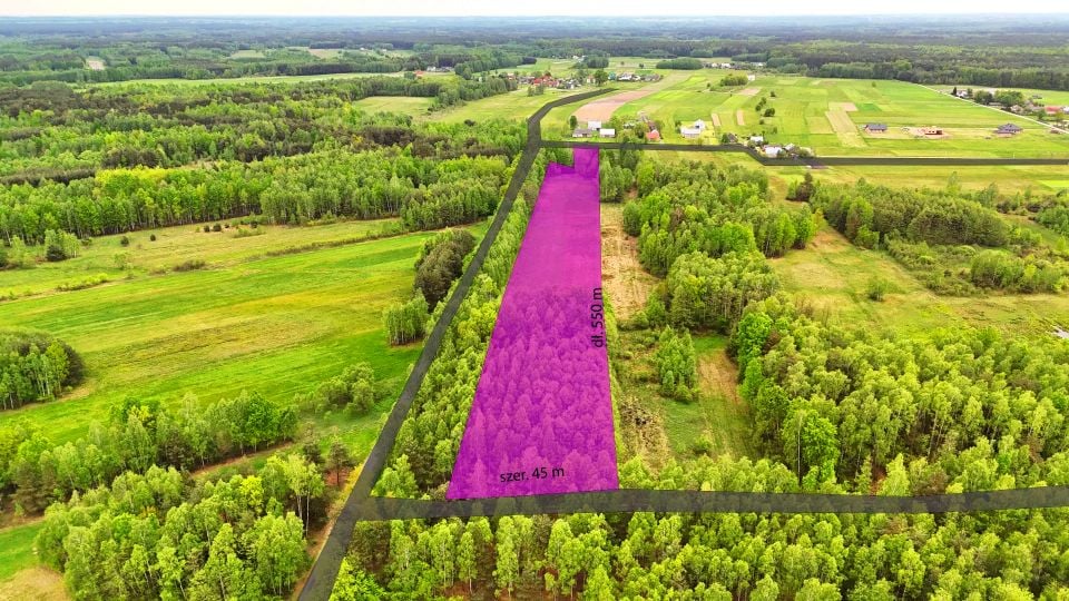 Działka rolna Wola Rusinowska