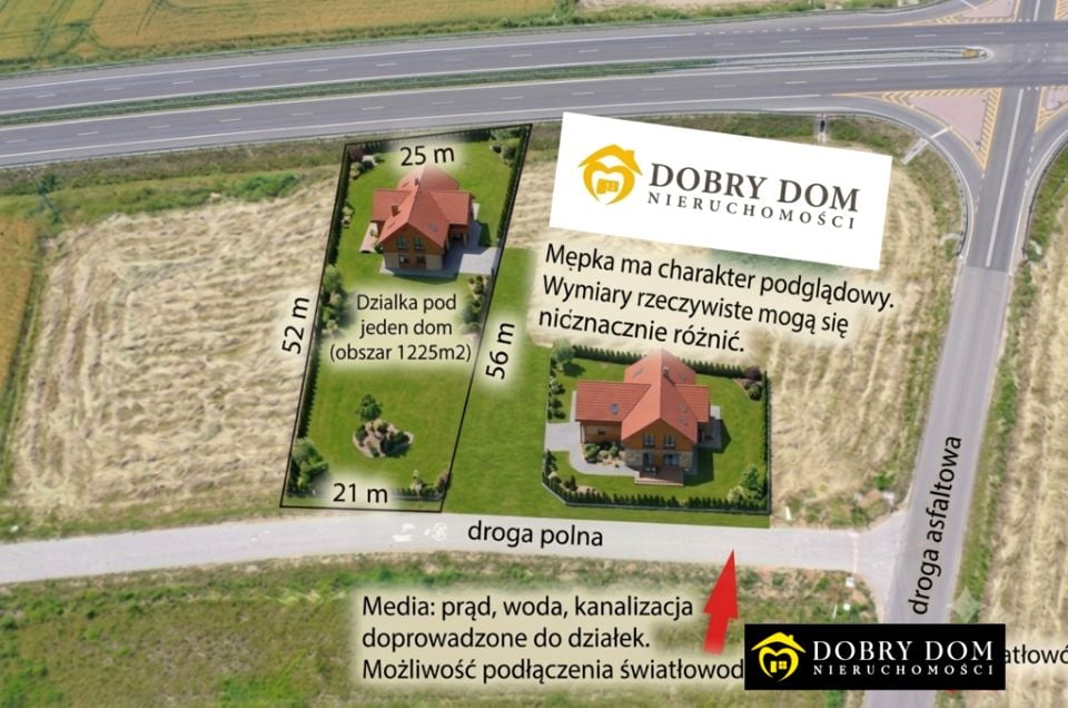 Działka budowlana Brańsk