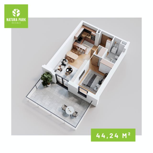 Mieszkanie Kielanówka 16G/H