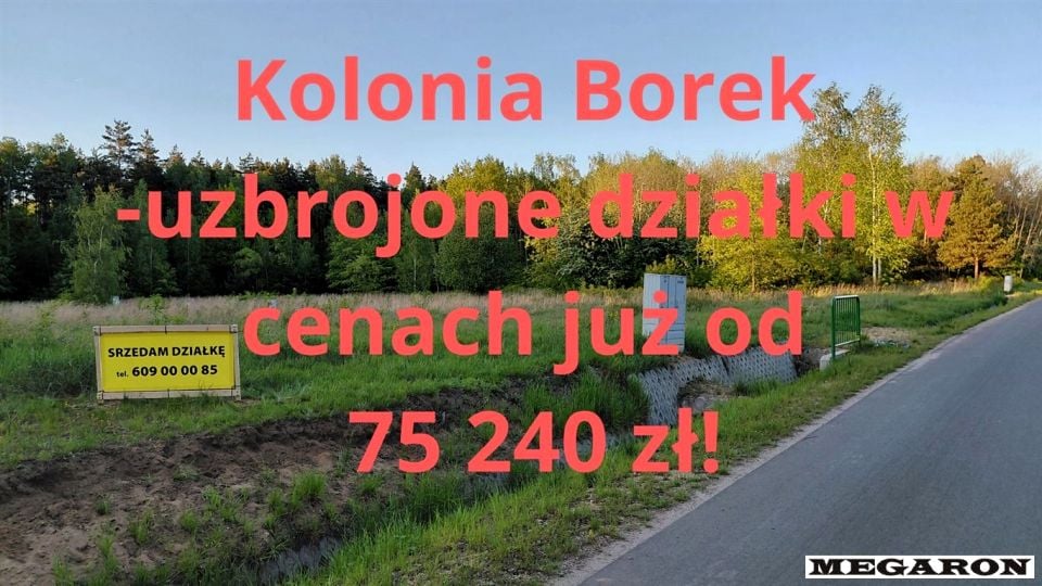 Działka budowlana Poczesna