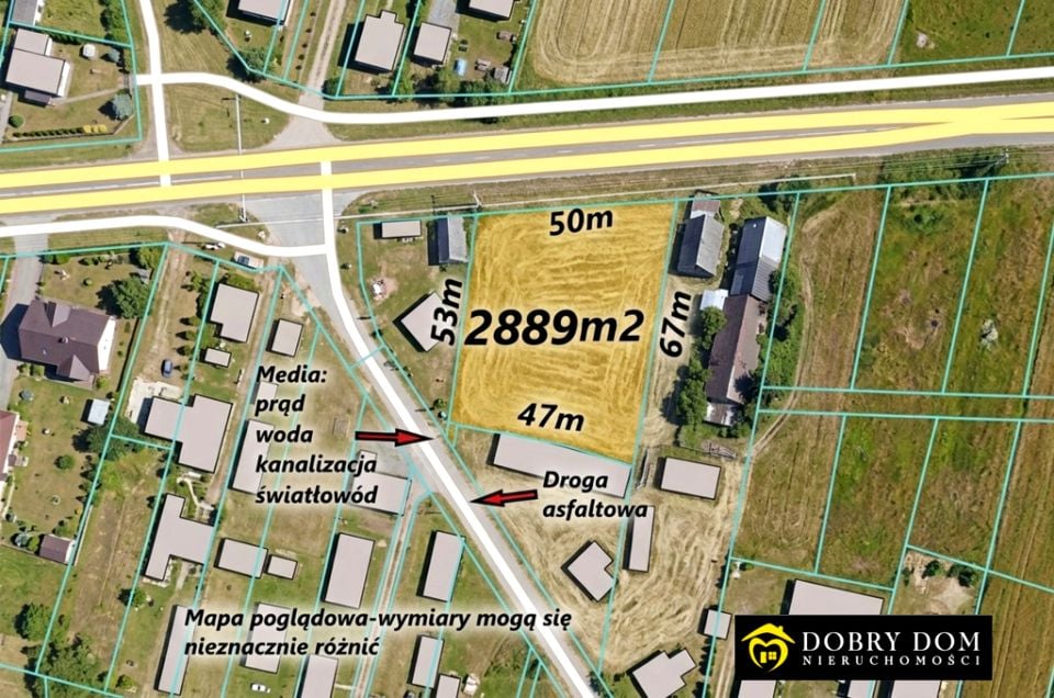 Działka budowlana Brańsk