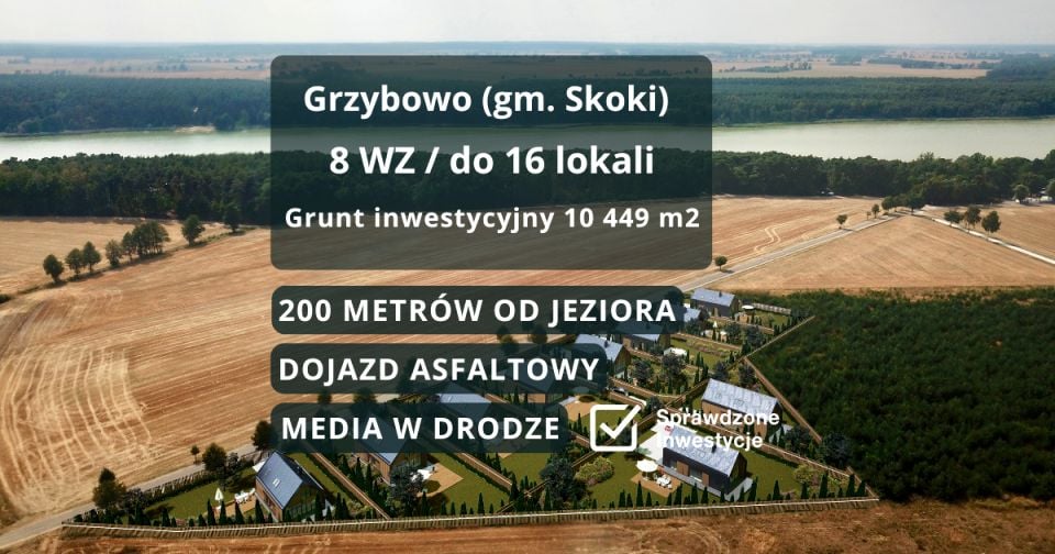 Działka budowlana Grzybowo