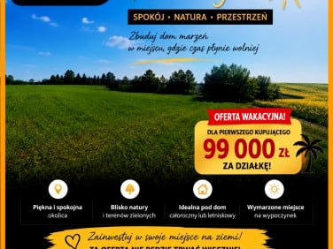 Działka budowlana Bobrowo