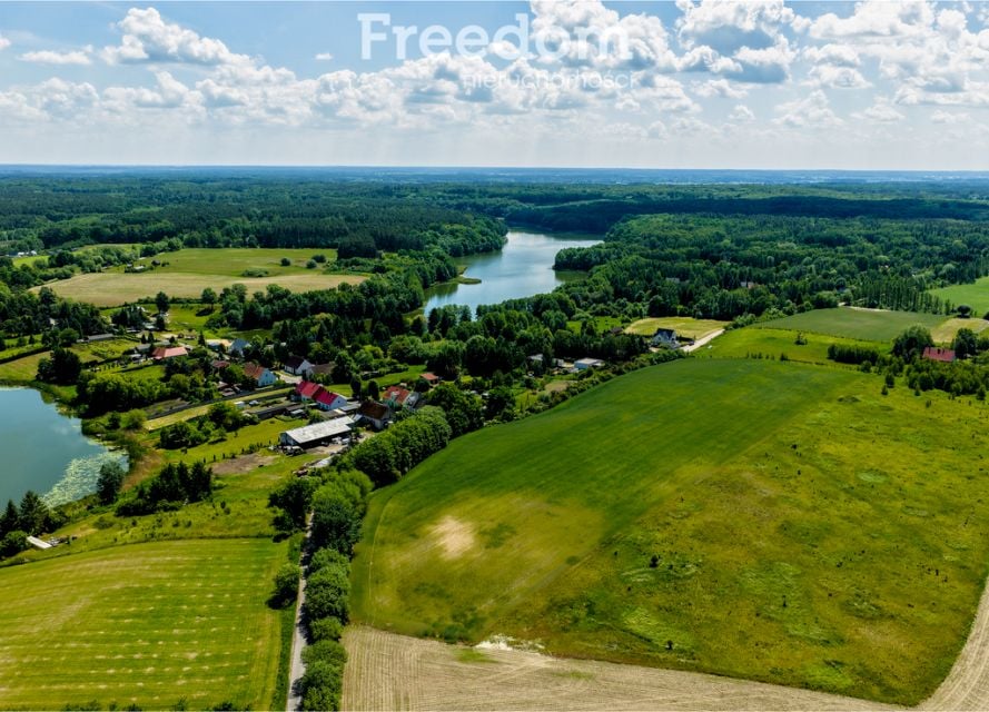 Działka nad jeziorem