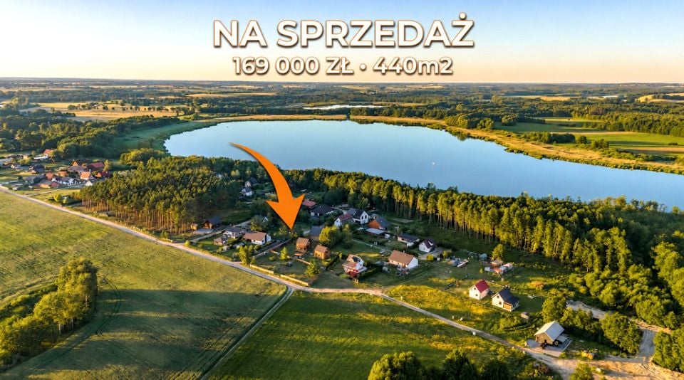 Działka przy lesie