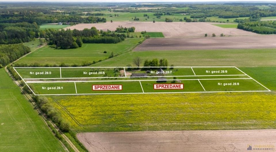 Działka budowlano-rolna Folwarki Wielkie sprzedam