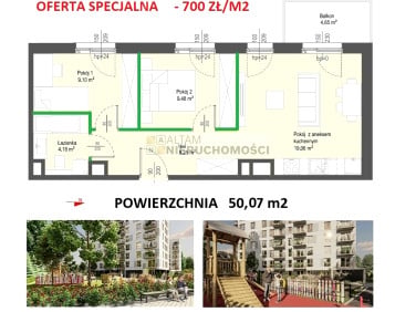 Mieszkanie blok mieszkalny Kraków