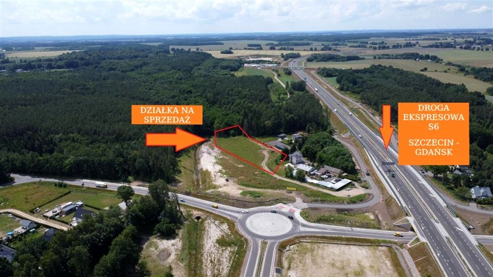 Działka inna Sławno