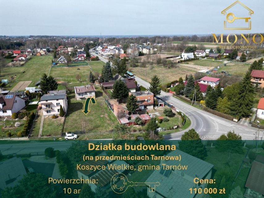 Działka budowlana Koszyce Wielkie