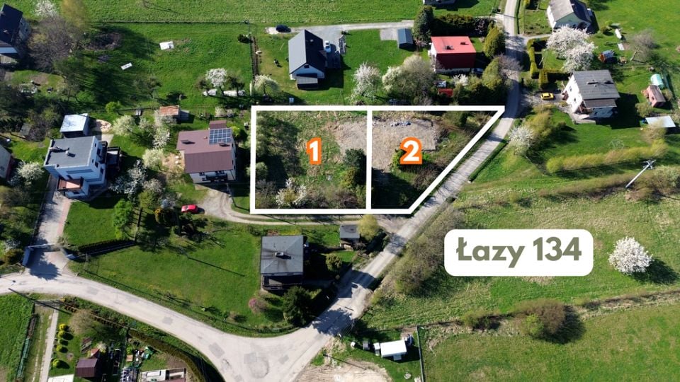 Działka budowlana Łazy