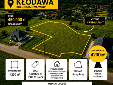 Działka budowlana Gorzów Wielkopolski