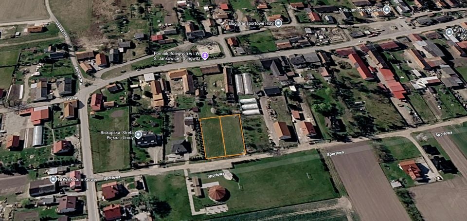 Działka budowlano-rolna Jankowice