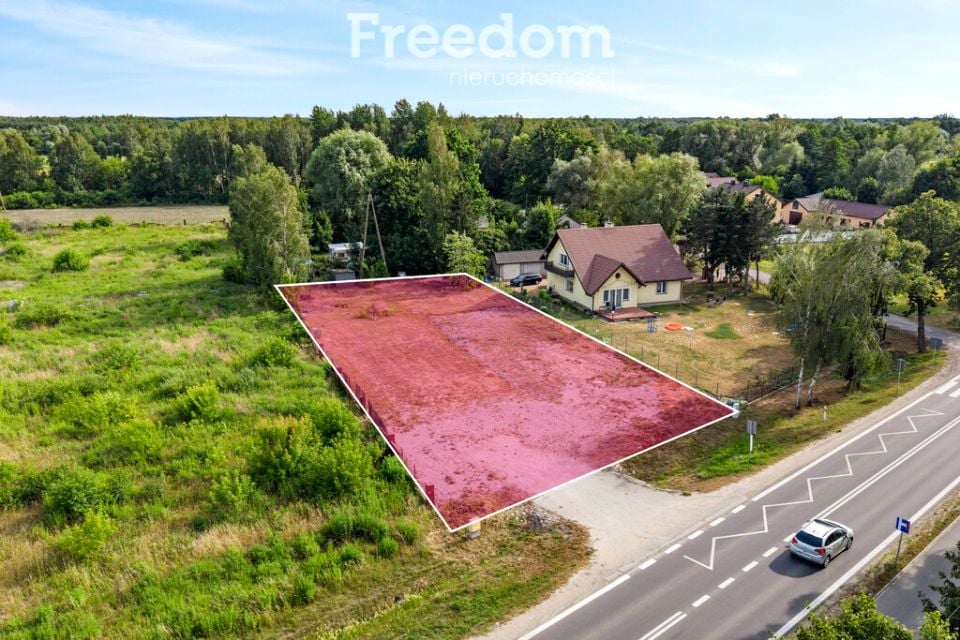 Działka inwestycyjna Kozerki
