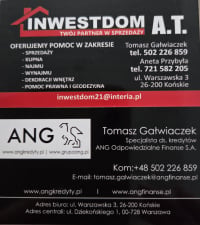 INWESTDOM Biuro Nieruchomości Tomasz Gałwiaczek