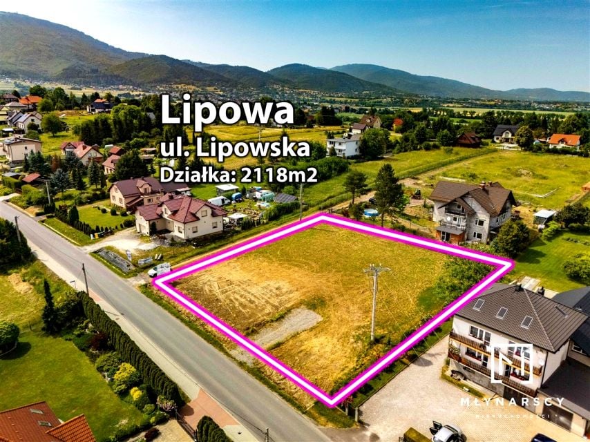 Działka budowlana Lipowa