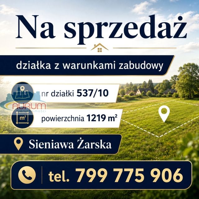 Działka budowlana Żary