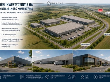 Działka usługowa Ryki sprzedam