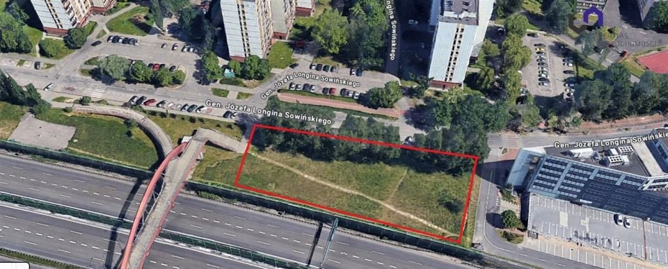 Działka usługowa Katowice
