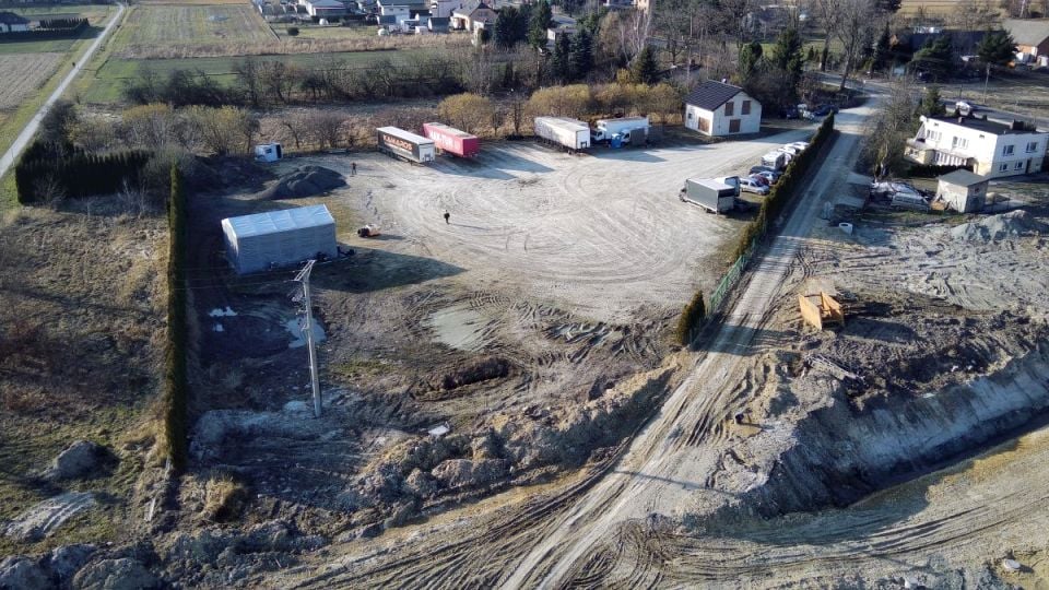 Działka inwestycyjna Bieruń