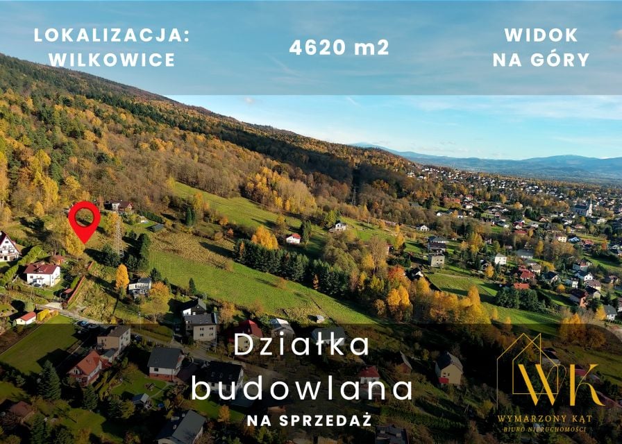 Pusta działka Wilkowice