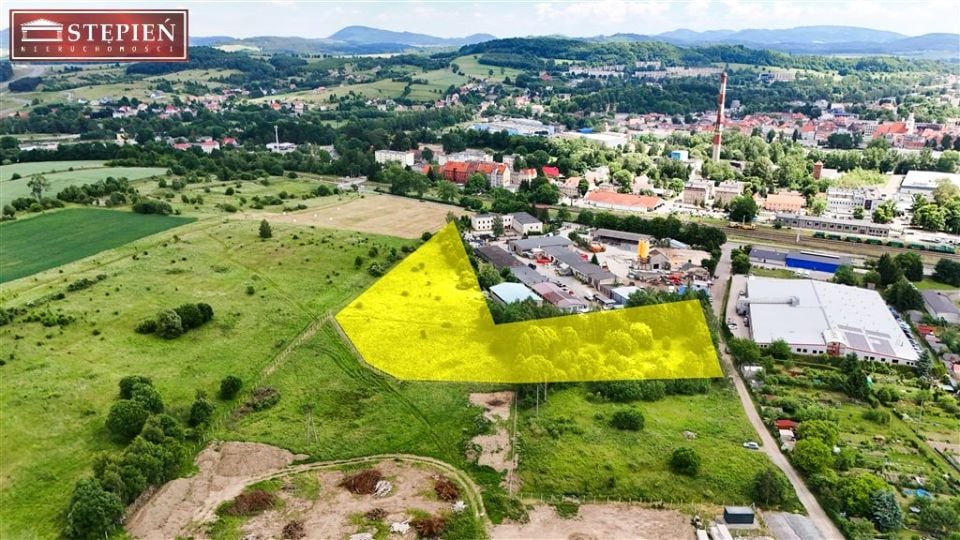 Działka usługowa Kamienna Góra