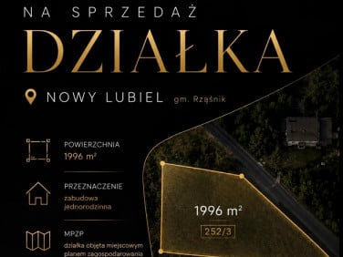 Działka budowlana Nowy Lubiel