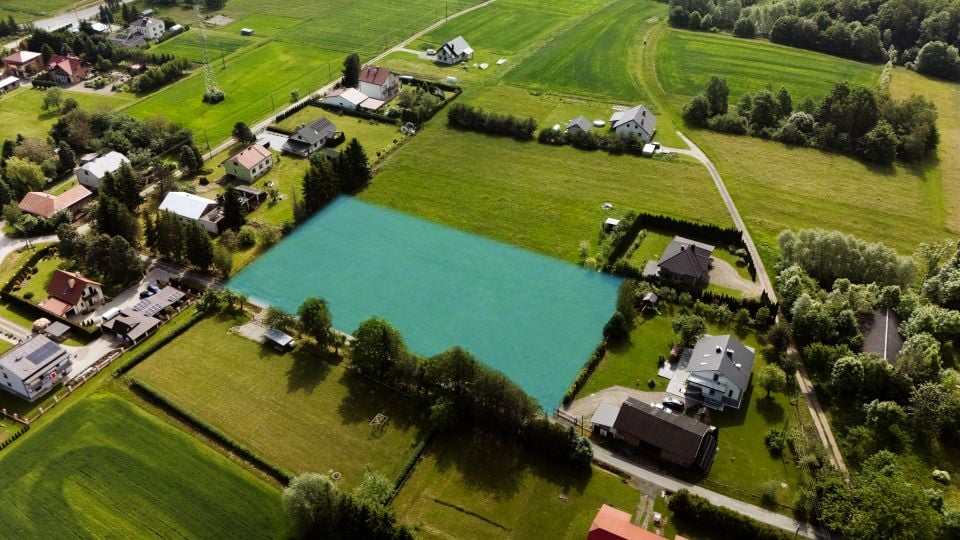 Działka budowlana Mszanka