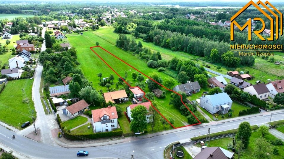 Działka budowlano-rolna Radłów