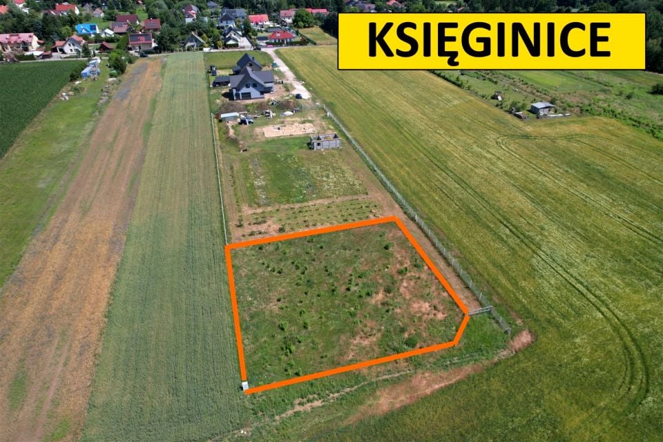 Działka budowlana Księginice