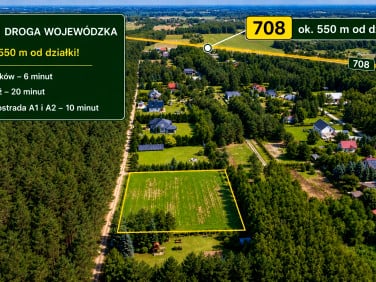 Działka budowlana Anielin Swędowski