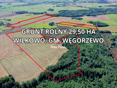 Działka rolna Wilkowo