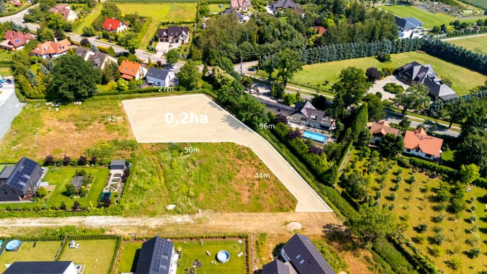 Działka budowlana Żerniki Małe