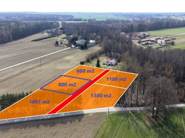 Działka budowlana Kępa Borzechowska