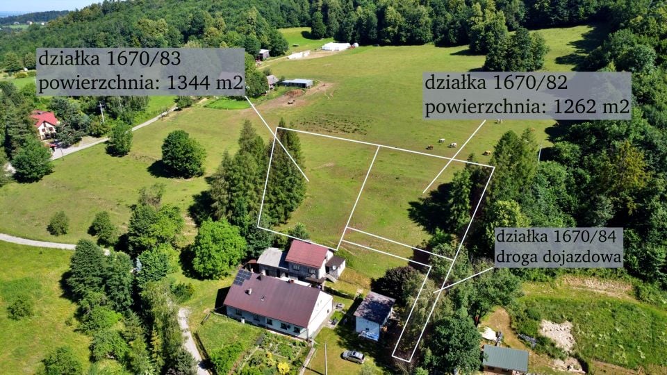 Działka budowlana Leszna Górna